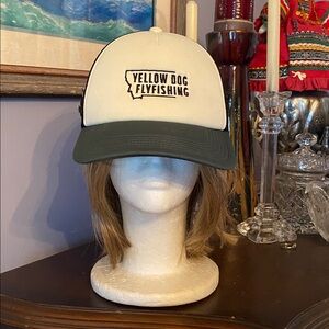 This trucker hat is from Yellow Dog Flyfishing